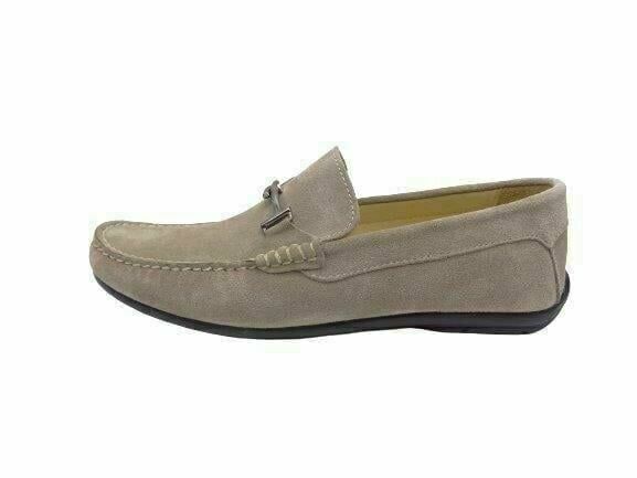King Shoes 3210 Bej Küçük Numara Büyük Numara Yazlık Erkek Ayakkabı