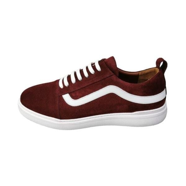 Big Feet Büyük Numara Erkek Ayakkabı AU12 Bordo Süet