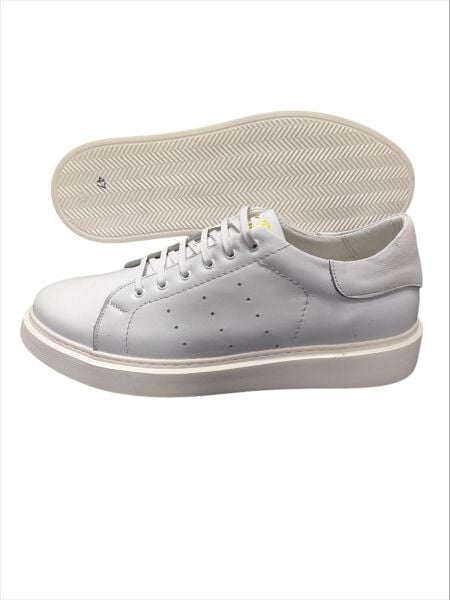 Büyük Numara Spor Ayakkabı Luis Figo 4470 Beyaz