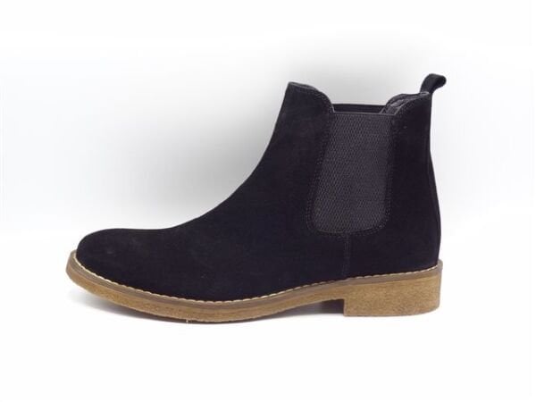 Güvener Siyah Süet Chealse Bot AU15