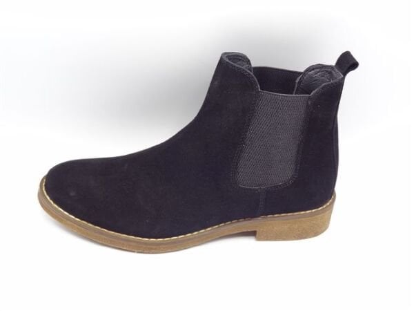 Güvener Siyah Süet Chealse Bot AU15