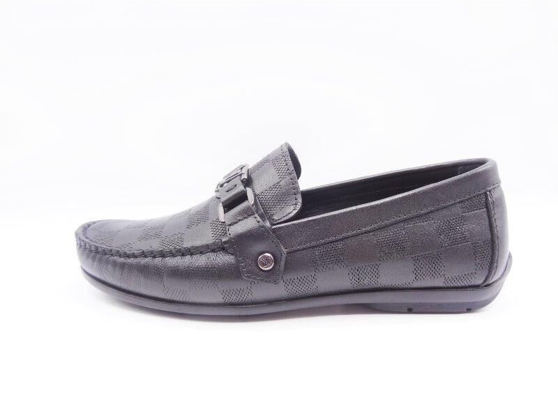 King Shoes Siyah Yazlık Erkek Ayakkabı AU247