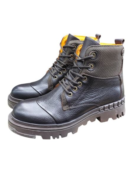 Güvener Fermuarlı Kışlık Erkek Bot Kahverengi