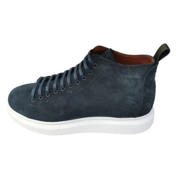 Büyük Numara Süet Erkek Bot Lacivert