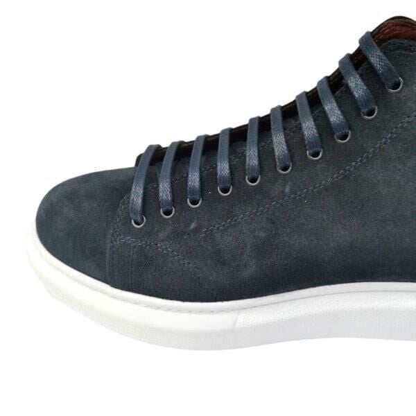 Büyük Numara Süet Erkek Bot Lacivert