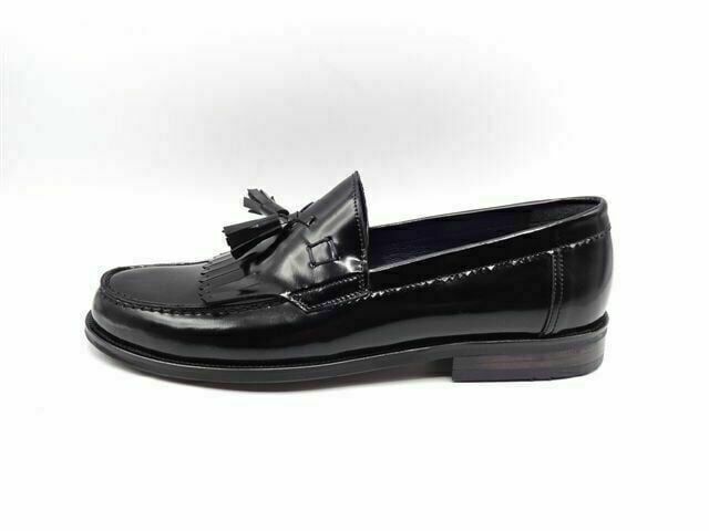 Siyah Corcuk Stil Erkek Ayakkabı OZ9336