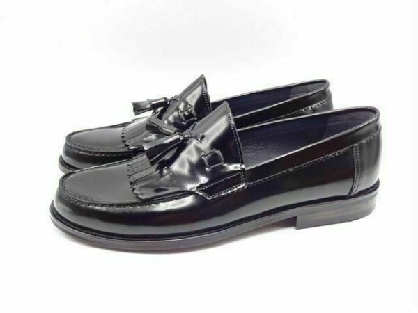 Siyah Corcuk Stil Erkek Ayakkabı OZ9336