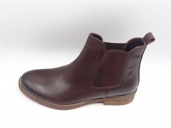 Güvener Kahverengi Hakiki Deri Erkek Chealse Bot