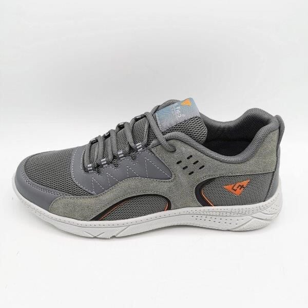 Luis Figo 4451 Gri Büyük No Spor Ayakkabı