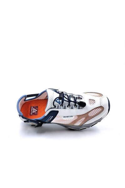 Humtto Erkek Trekking Outdoor Aqua Beyaz Lacivert Spor Sandalet Ayakkabı