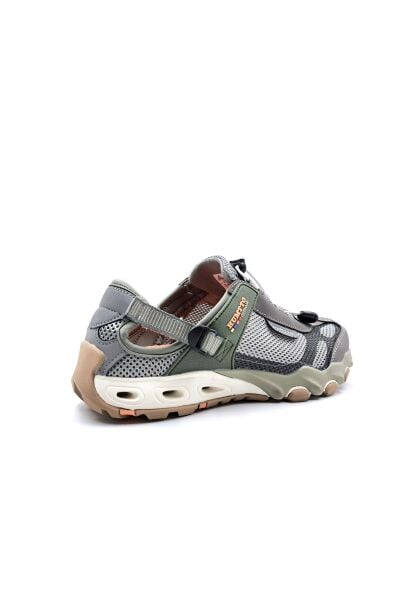 Humtto Erkek Trekking Outdoor Aqua Vizon Haki Spor Sandalet Ayakkabı