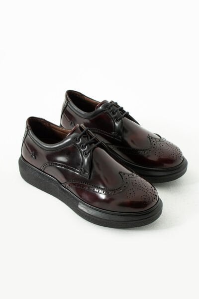 Güvener Şık Spor Oxford Bordo