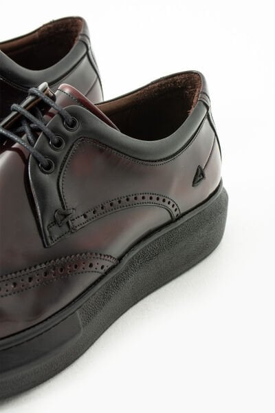 Güvener Şık Spor Oxford Bordo