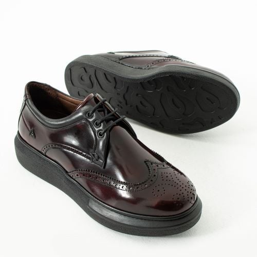 Güvener Şık Spor Oxford Bordo