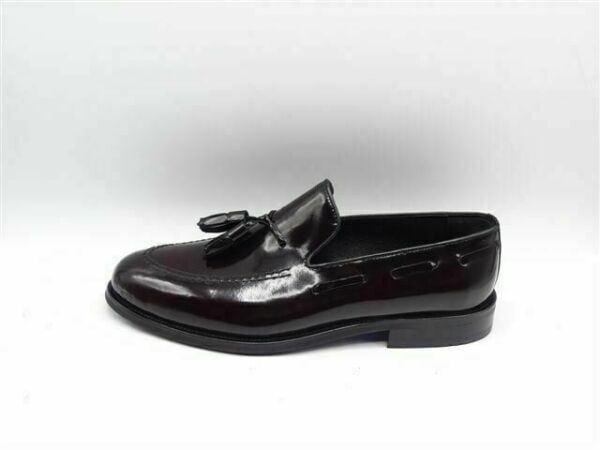 Corçuk Stil Püsküllü Erkek Ayakkabı M01 Bordo