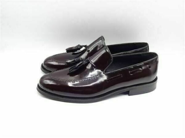 Corçuk Stil Püsküllü Erkek Ayakkabı M01 Bordo