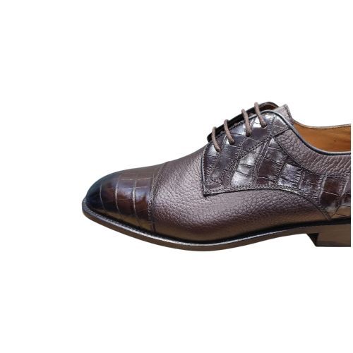 Güvener Kösele Taban Kahverengi Klasik Erkek Ayakkabı