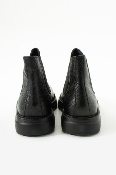 Güvener Siyah Chealse Yarım Bot