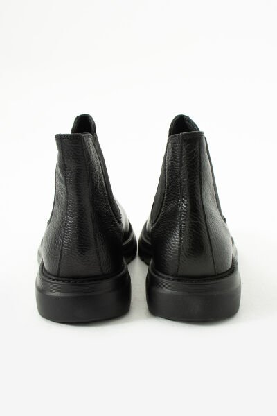 Güvener Siyah Chealse Yarım Bot