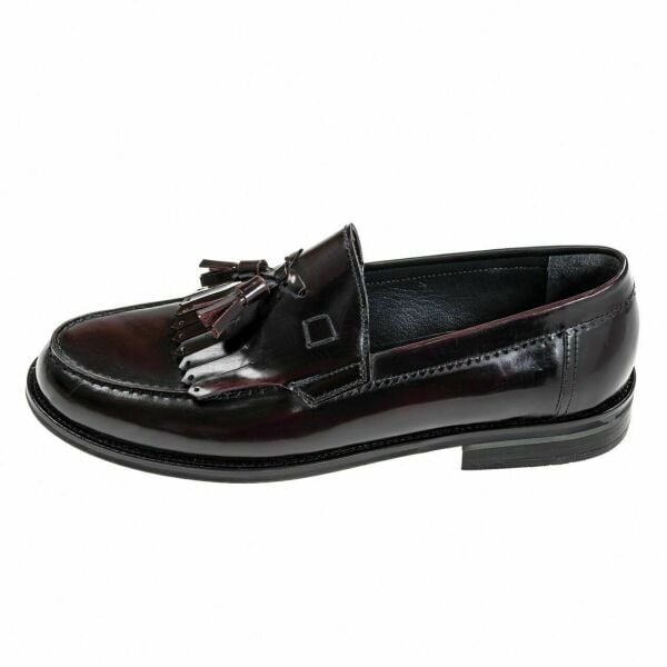 Bordo George Hogg Stil Klasik Erkek Ayakkabı OZ9336