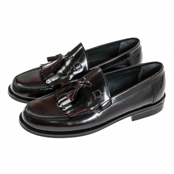 Bordo George Hogg Stil Klasik Erkek Ayakkabı OZ9336
