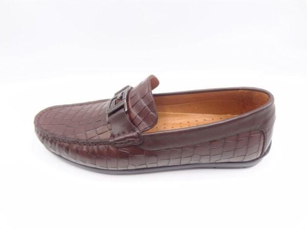 King Shoes 4013 Kahverengi Erkek Babet