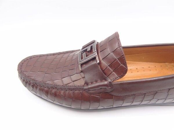 King Shoes 4013 Kahverengi Erkek Babet