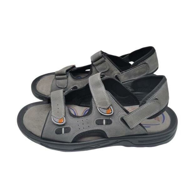 Büyük Beden Erkek Sandalet 1405 Gri
