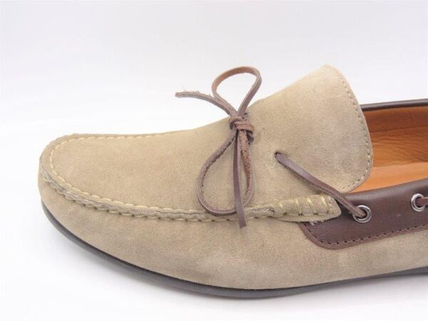 King Shoes 209Fynk  Büyük Numara Bej Yazlık Ayakkabı