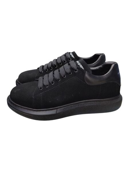 Büyük Numara Siyah Süet Erkek Ayakkabı