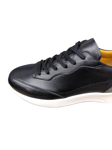 Güvener Erkek Deri Spor Ayakkabı Siyah