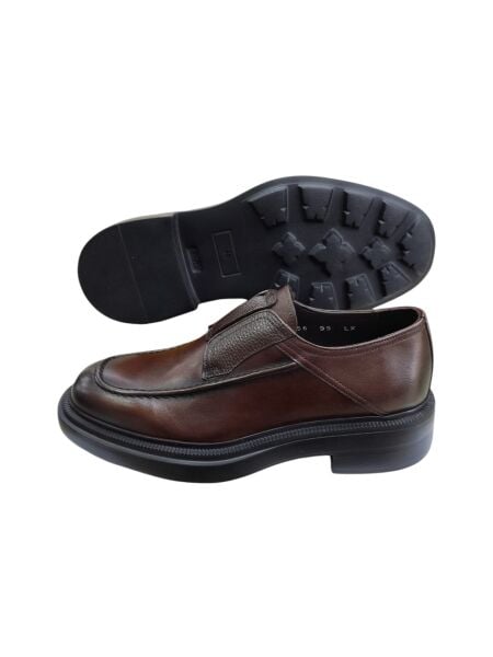 Güvener Yüksek Tabanlı Erkek Ayakkabısı Kahverengi