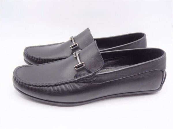 King Shoes Yazlık Erkek Ayakkabı AU3210 Siyah