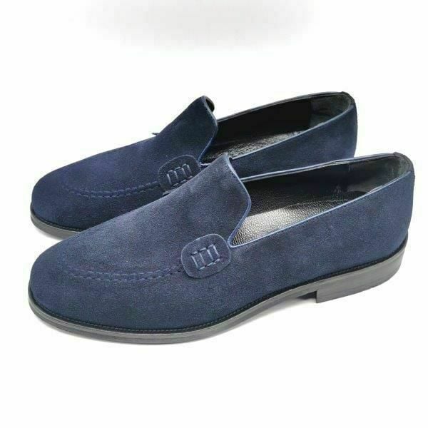 Güvener M104 Lacivert Süet Erkek Ayakkabı