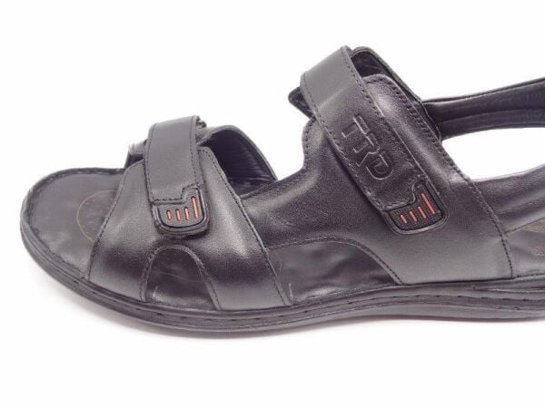 Büyük Numara Erkek Sandalet TRD186 Siyah