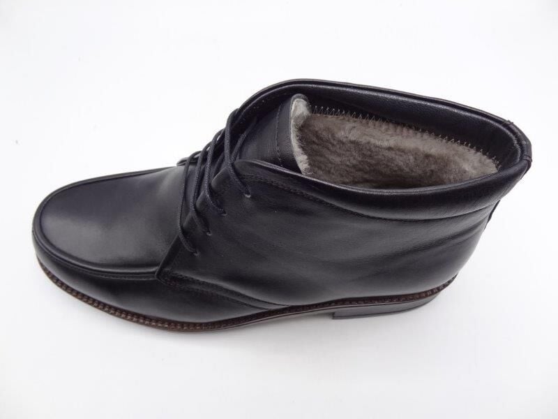 Güvener içi Kürklü Erkek Bot OZ64 Siyah