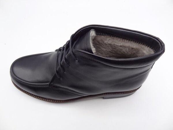 Güvener içi Kürklü Erkek Bot OZ64 Siyah