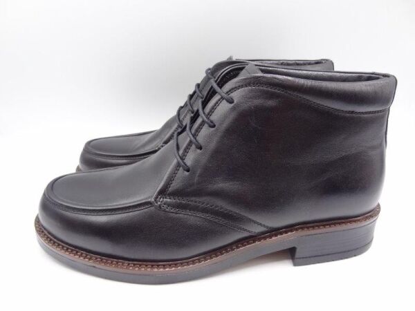 Güvener içi Kürklü Erkek Bot OZ64 Siyah