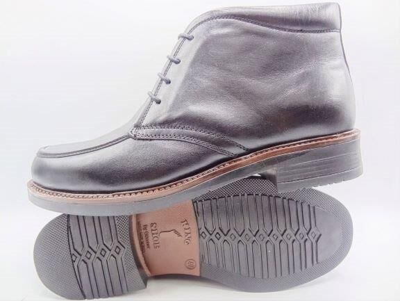 Güvener içi Kürklü Erkek Bot OZ64 Siyah