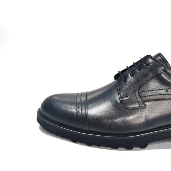 Güvener Bağcıklı Siyah Klasik Erkek Ayakkabı