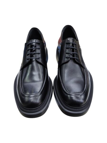 Güvener Yüksek Taban Parlak Deri Erkek Ayakkabısı