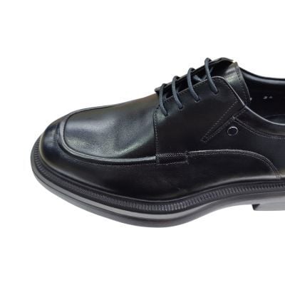 Güvener Yüksek Taban Parlak Deri Erkek Ayakkabısı