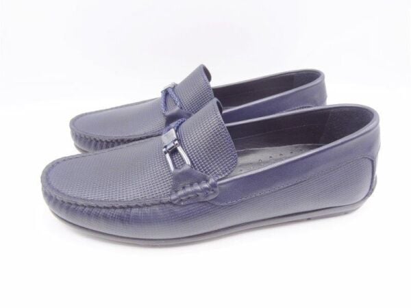 King Shoes 211 Lacivert Yazlık Erkek Ayakkabı