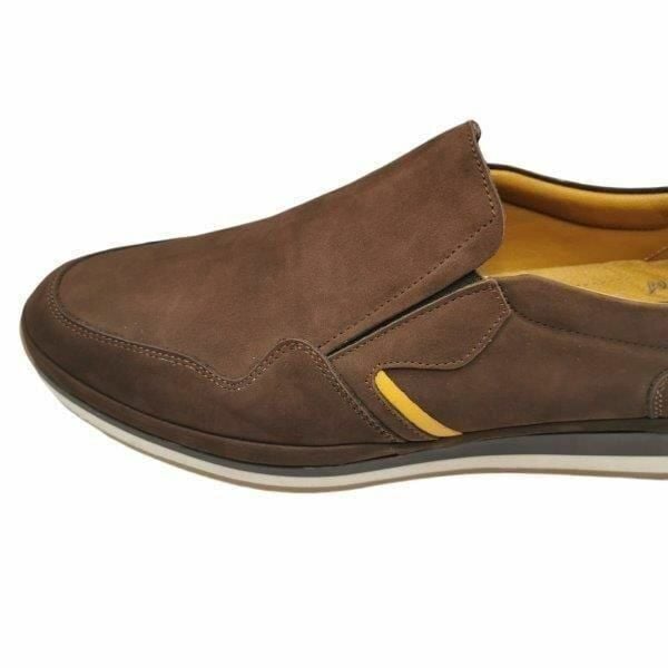 Luis Figo 4464 Kahverengi Nubuk Büyük No Erkek Ayakkabı