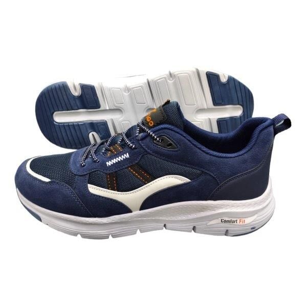 L.Figo 4452 Lacivert Büyük Numara Spor Erkek Ayakkabı