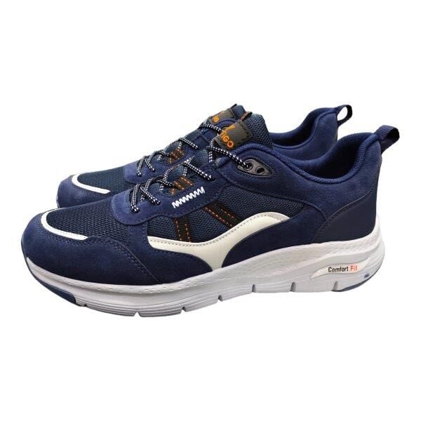 L.Figo 4452 Lacivert Büyük Numara Spor Erkek Ayakkabı