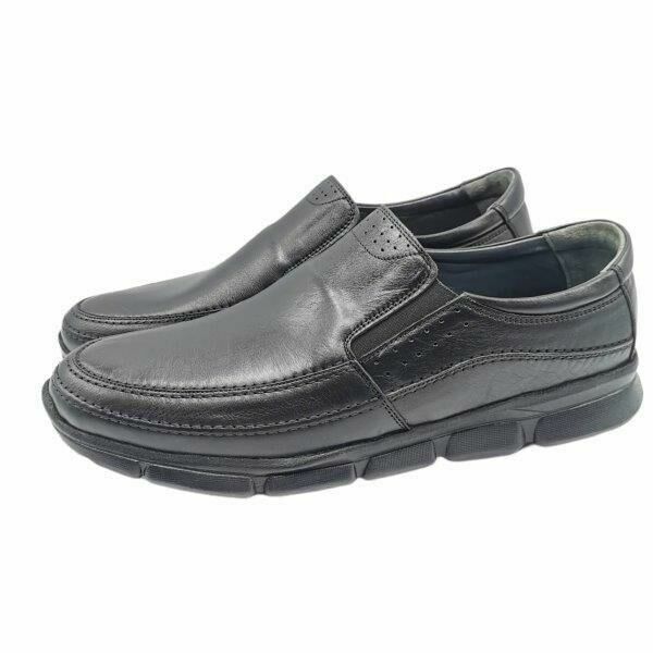 Büyük Numara Rahat Erkek Ayakkabı 4373 Siyah