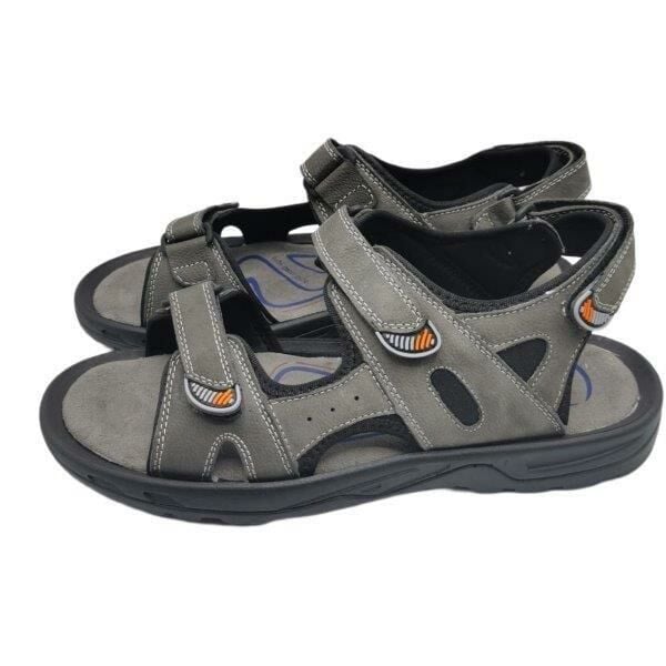 Büyük No Erkek Sandalet 1305 Gri