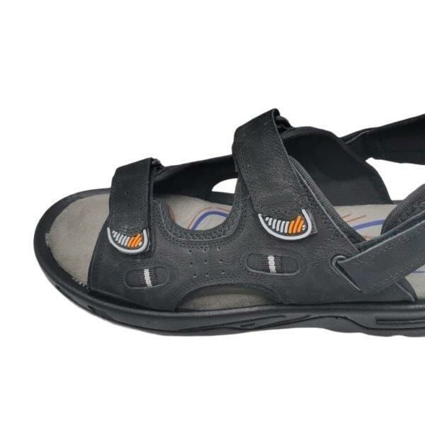 Büyük Beden Erkek Sandalet SA1405 Siyah