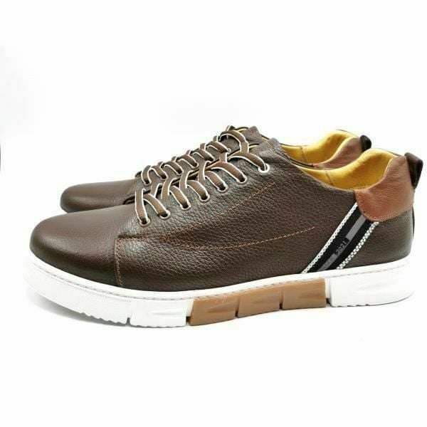 Luis Figo 4463 Kahverengi Büyük Numara Erkek Ayakkabı